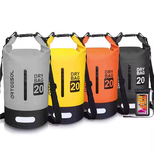 PVC Waterproof Dry Bag - Tarpaulin, Waterproof, Lightweight